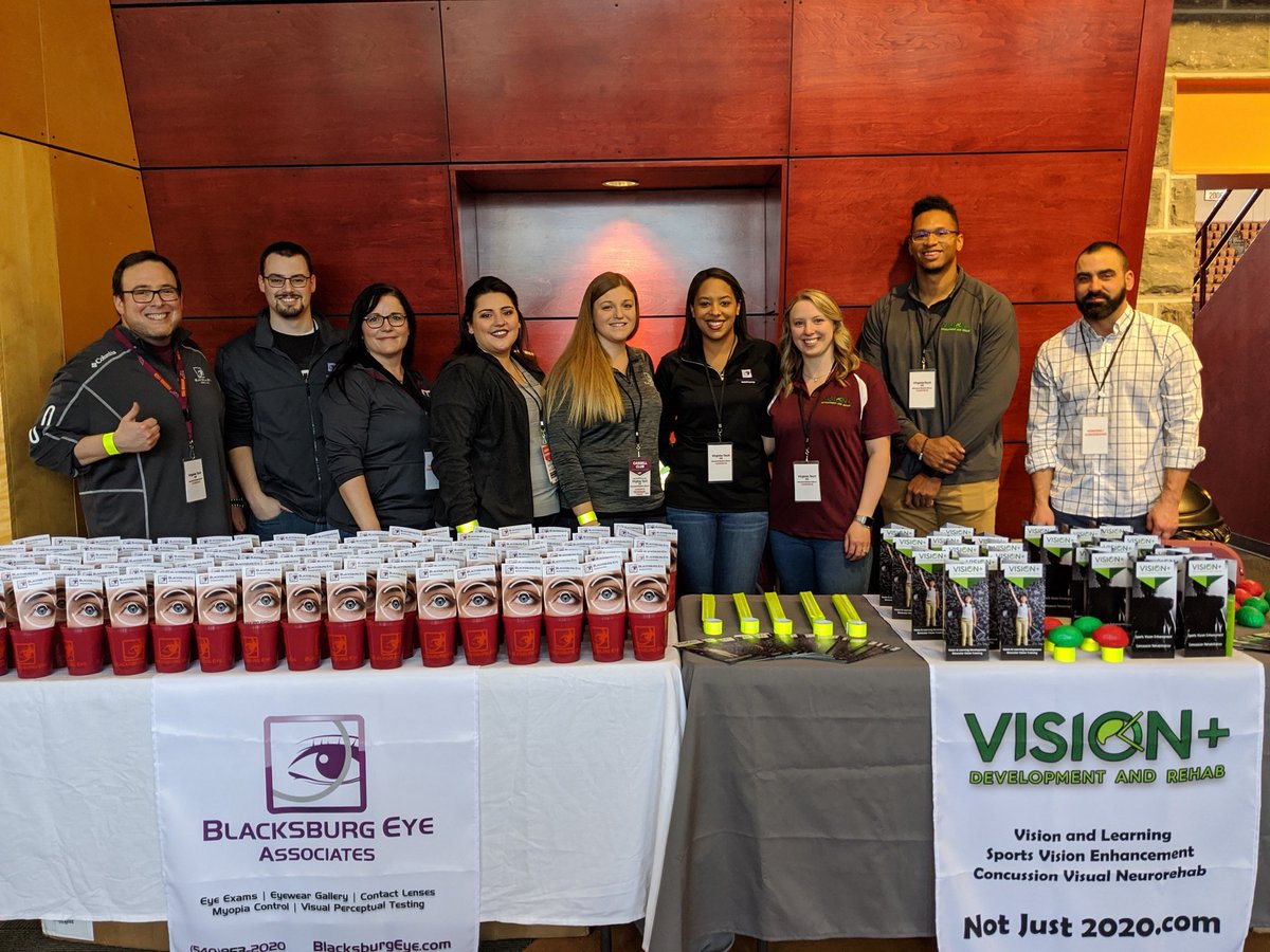 notjust2020's tweet image. Our first of many cool events in #blacksburg. Thanks for having us #Hokies & @BlacksburgEye! We hope you enjoyed the game and our freebies as much as we did! @HokiesMBB #visiondevelopment #visiontraining #NotJust2020 #sportsvision #visionandlearning #visualperception #HokieNation