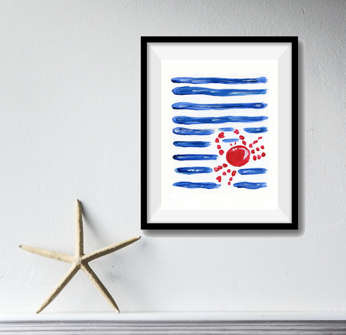 Enjoy 15% on this lovely fun 'Born on July' art print
etsy.com/il-en/listing/…

#art #bornonjuly #julybirthdays #stripes #cancer #crab #nautical #nursery #summer #beachcottage #coastal #artprint #artwork