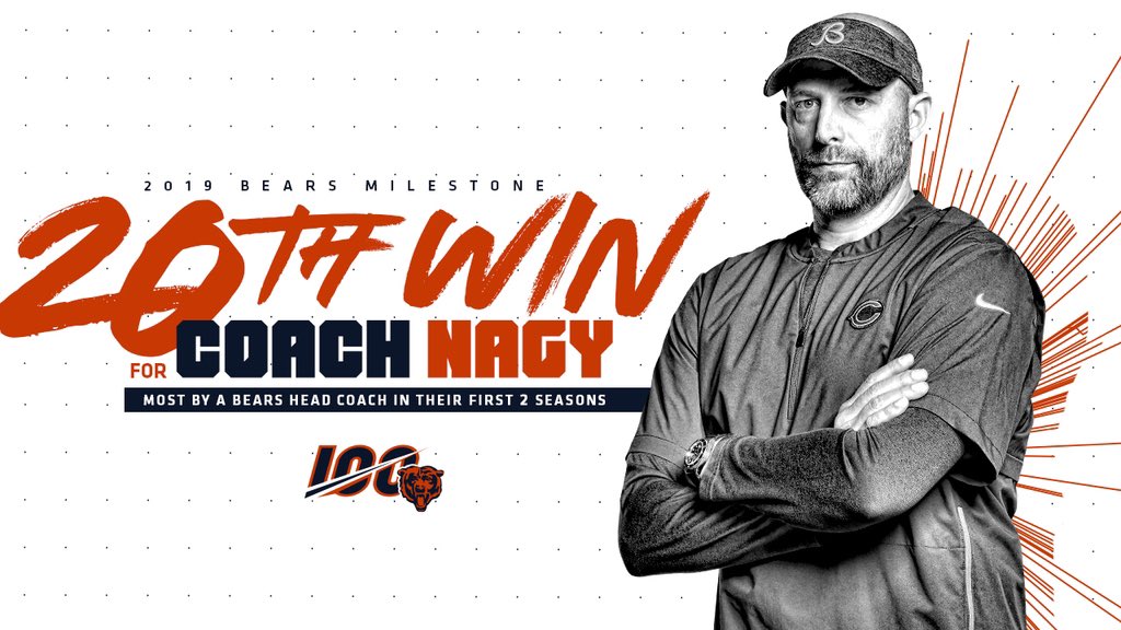 ChicagoBears's tweet photo. 🐻⬇️, Coach.

#Bears100 https://t.co/e2pyFhlJ9y