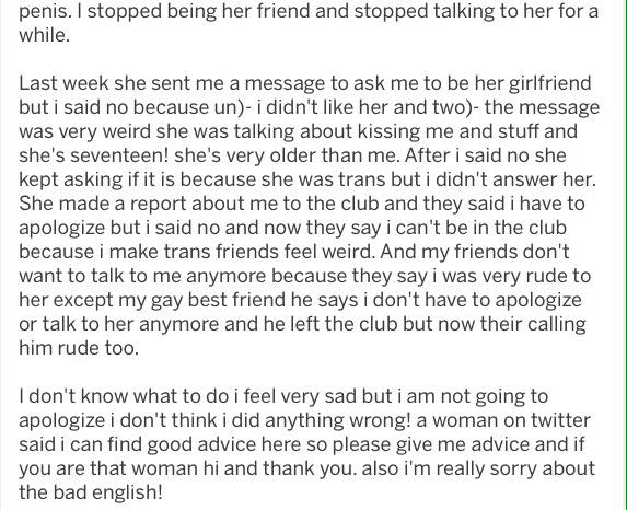 HRC & Glaad & other  #LGBT orgs need to open their eyes to the conflict between trans ideology & homosexuality. LOOK AT THIS. This is disgraceful & TRAGIC & your definition of "transphobia" is allowing this. HOMOSEXUALITY requires a clear definition of SEX. This is UNACCEPTABLE.