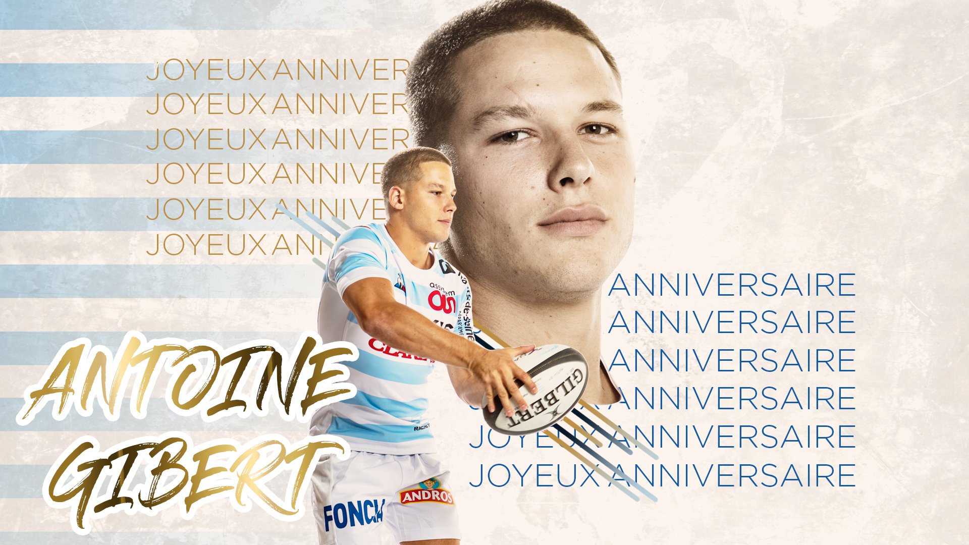 Racing 92 X 2 2 Tres Joyeux Anniversaire Antoine Racingfamily Hbd Racing 92 X 2 2 Tres Joyeux Anniversaire Antoine Racingfamily Hbd