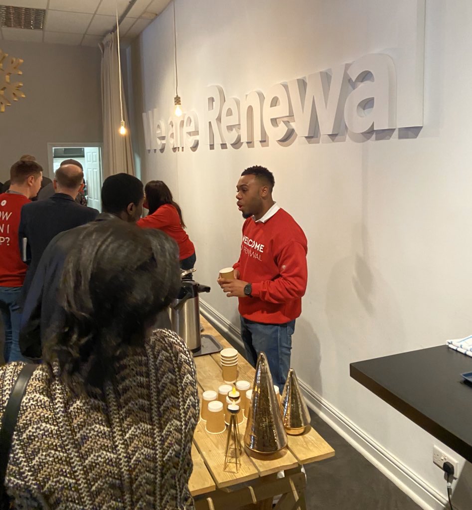 Enjoyed visiting <a href="/RenewalCC/">Renewal</a> this morning; the team doing a top job serving &amp; came away inspired after a great word by <a href="/JonnyJLee/">Jonny Lee</a> // loved seeing what God is doing there through His church &amp; across this city. 🙌 #thankful #GodisGood #church