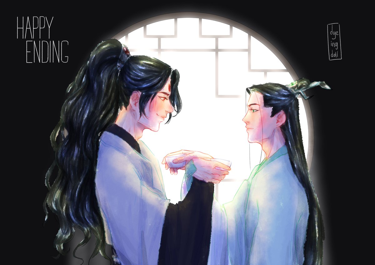 dyeingdoll's tweet photo. @bingheweek And the last day, we've really come all the way through 😭🎋🍶
#ScumVillainSelfSavingSystem https://t.co/vuGVigrjyX