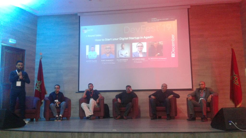 Mostuffa_'s tweet photo. How to Start Your Digital Startup in Agadir? 

Collective effort is what going to make Souss-Massa region take-off in its strategy to be a smart digitalised city. 

Half the actors needed are in the picture below, the other half are watching them.
@gdgagadir  #DevFest https://t.co/sWaw53Smih