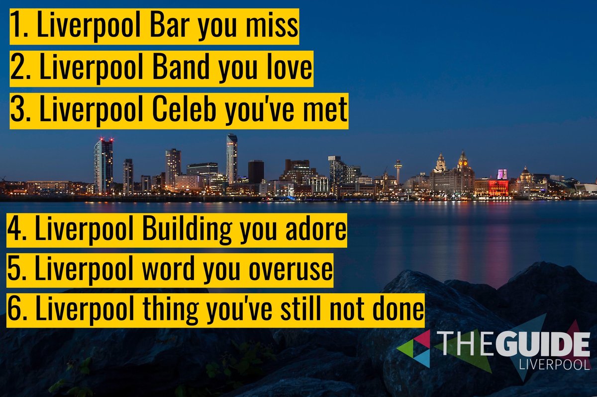 TheGuideLpool's tweet image. We'll start, then we want yours...

1. Wonder Bar
2. Cast
3. Pete Price
4. St. George's Hall
5. "Boss"
6. Sang karaoke at Coopers