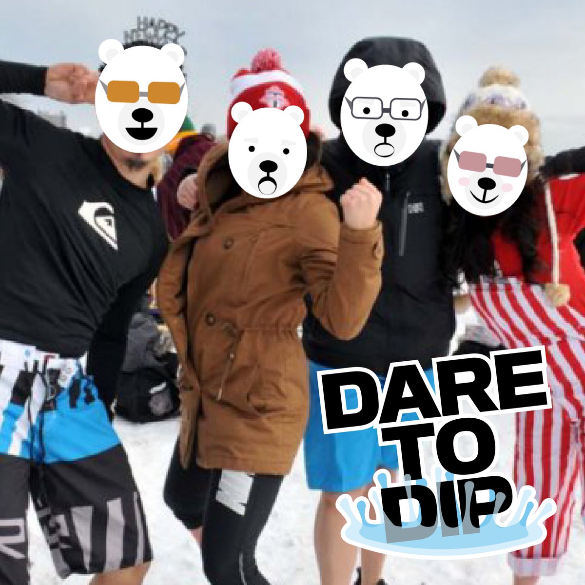 TOPolarBearClub's tweet photo. 3 more sleeps! Toronto Polar Bear Dip Jan 1st - Sunnyside beach register today! https://t.co/A6RbWfsWd0  #daretodip #bethebear #polarbeardip https://t.co/918s2MVX35