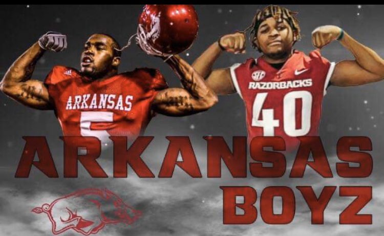 TheOne_40's tweet photo. After a Great talk with @coachbraddavis I’m Crying😢 Blessed to receive a PWO From my dream school at The University of Arkansas, Let’s Do it The Brandon Burlsworth Way🐗❤️🙏🏽😤All Thanks To God, I worked and prayed for this opportunity, I’m a Hog on the chain😤Let Me Out🐗🙏🏽 https://t.co/QaK3ZobEFK