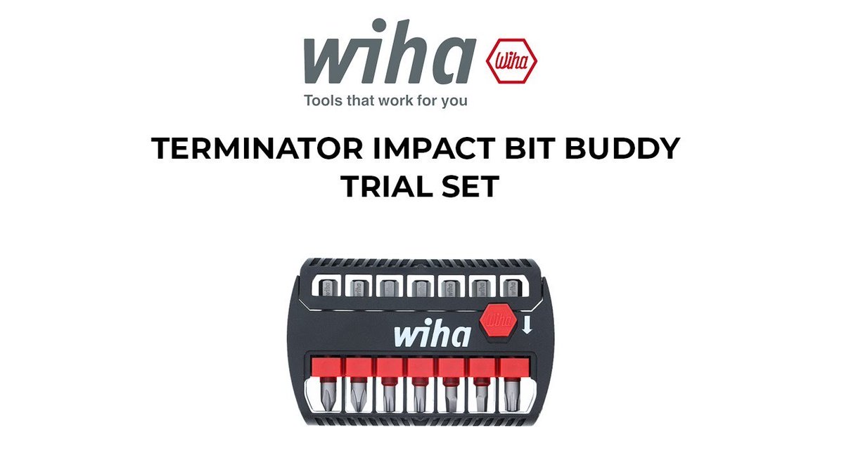 WihaToolsUSA's tweet photo. Wiha Terminator Bits have up to 30x the lifespan of a standard Wiha Bit. The bi-material torsion zone allows the bit to 'flex' when in use. This means you have to buy less bits, change you bit less often, an... https://t.co/vCTjJJMCKz #impactbits #wihatools #whatsinyourimpact https://t.co/glBHwDC5V0