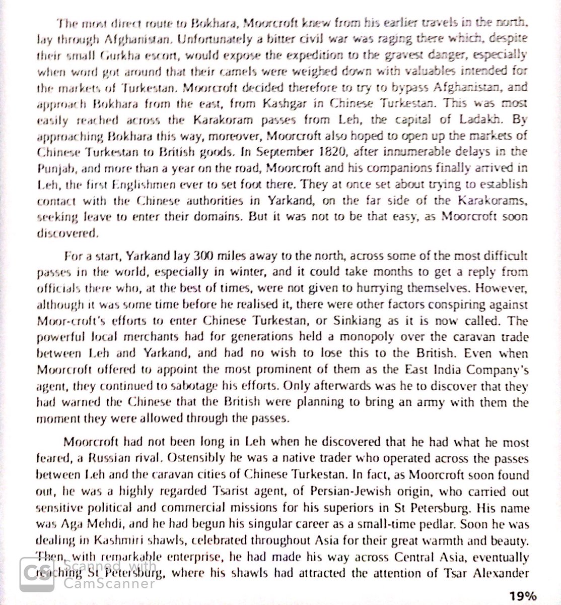 One British agent tried to put Yarkand (in Xinjiang) under British influence through a new trade route. He failed, due to a Persian Jew serving Russia, who convinced the merchants & Chinese government to reject him.