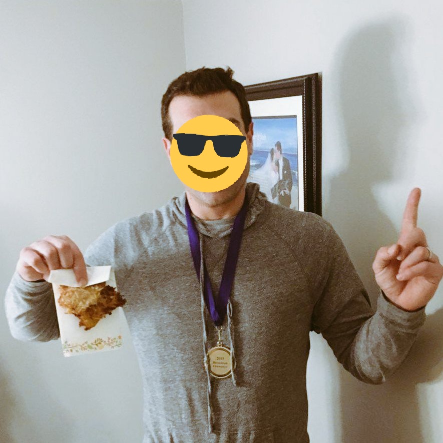 deirdre_tobias's tweet photo. Proud to report my husband won his family's 2019 potato latke cook off ๐ฅ #carbsareok #hateisnot https://t.co/KHP5oQTXSO