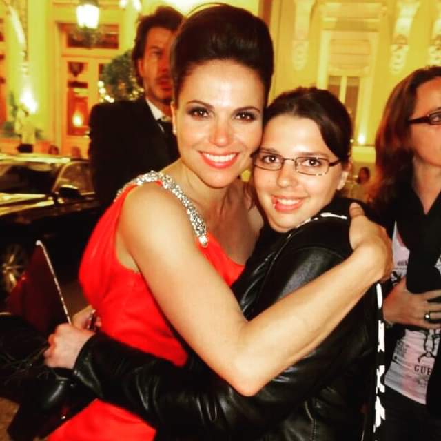 SayxK's tweet image. A glow up with the sweet @LanaParrilla. 2012-2019
