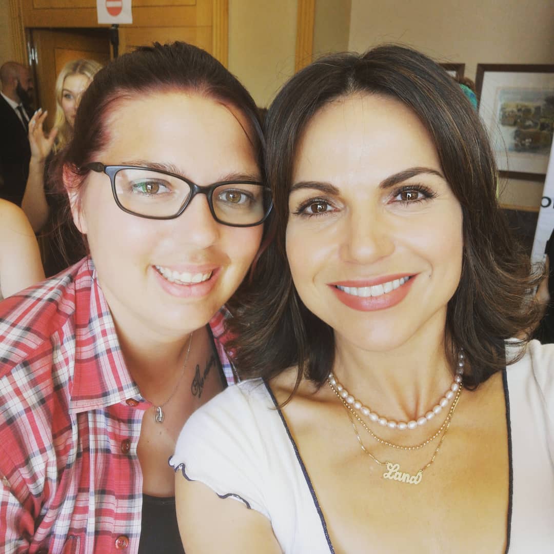 SayxK's tweet image. A glow up with the sweet @LanaParrilla. 2012-2019