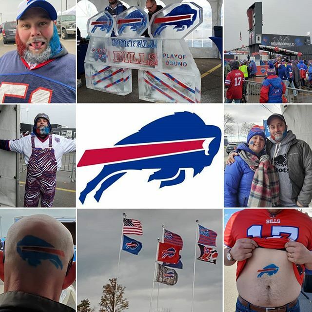 ArlenesCostumes's tweet photo. Despite the Loss We Had an Amazing Day at the @buffalobills Game

#arlenescostumes #roc #rochesterny #roclive #rocliving #roctownlive #buffalobills #buffalony #onebuffalo #billevard #LetsGoBuffalo #BillsMafia #football #NFL #djmilk #beards #hair #airbrus… https://t.co/TS893Dy8b7 https://t.co/PhTFp6hCoB