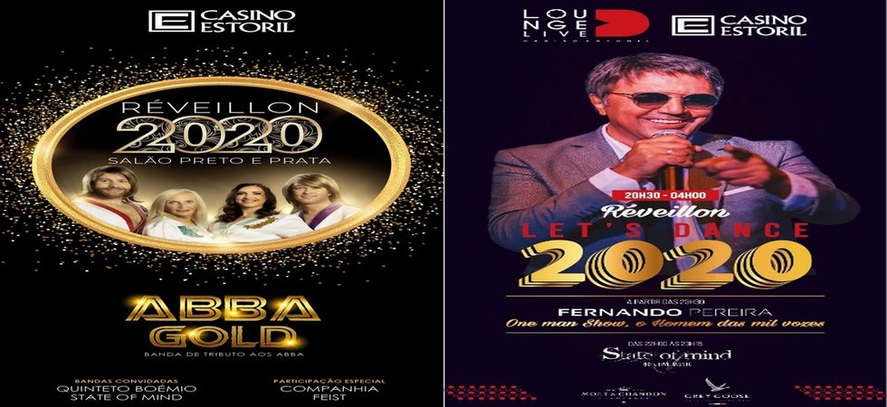 Com um duplo programa de Réveillon, o Casino Estoril aposta nos ABBA Gold e em Fernando Pereira para celebrar a chegada do Ano Novo.  #CASINOESTORIL linhadanoticia.pt/?p=16781