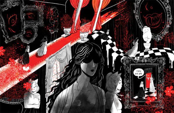 @courtneyexists The Prince and the Dressmaker by Jen Wang is a lovely one! They should also have Emily Carroll's When I Arrived at the Castle. They also have the new Best American Comics 2019, chosen by Jillian Tamaki (who also made This One Summer). 