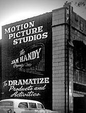 Handy left the Tribune to work making worker training slides for National Cash Register. During WWI he was hired by the US Army to produce tutorial slides for operating new military equipment. This led him to finally start his own film studio: The Jam Handy Organization