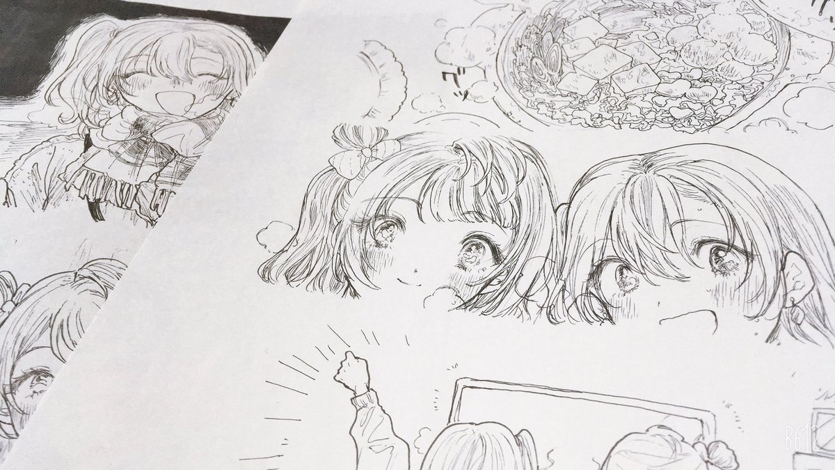 お品書きすら作れなかったんですがちゃんと本は並びます…!大人になったことほののほぼサイレントな年越し本です。 