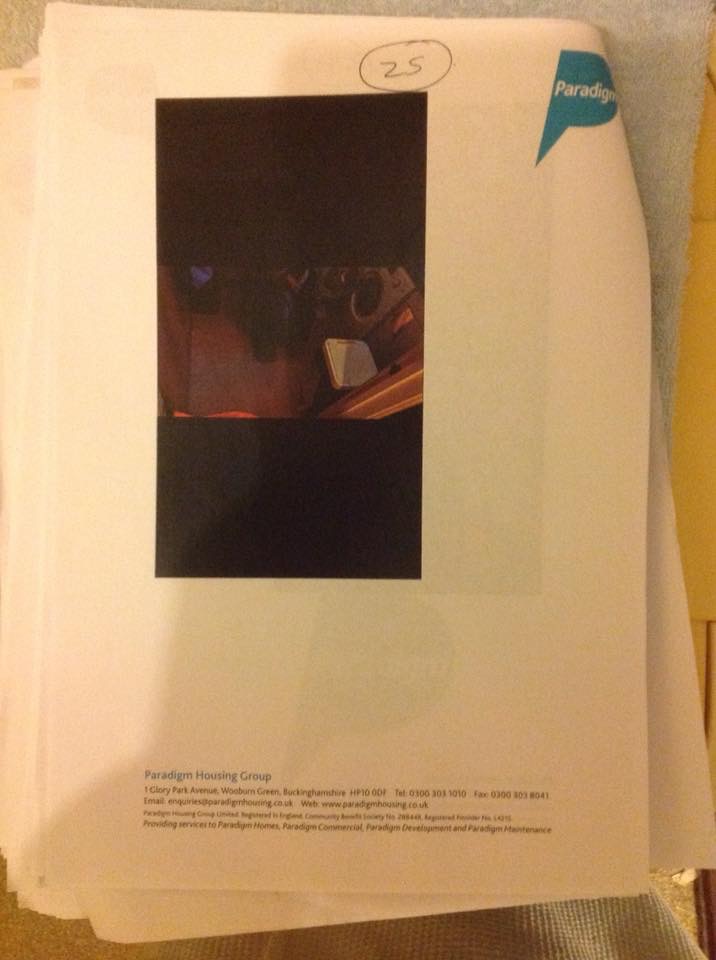 Paradigm_tenant's tweet image. @ParadigmHousing what are you doing about your staff taking illegal photos of a vulnerable single female tenant in her nightwear and of her personal private paperwork in the privacy of her home without her knowledge nor permission. Absolutely  disgusting and illegal.