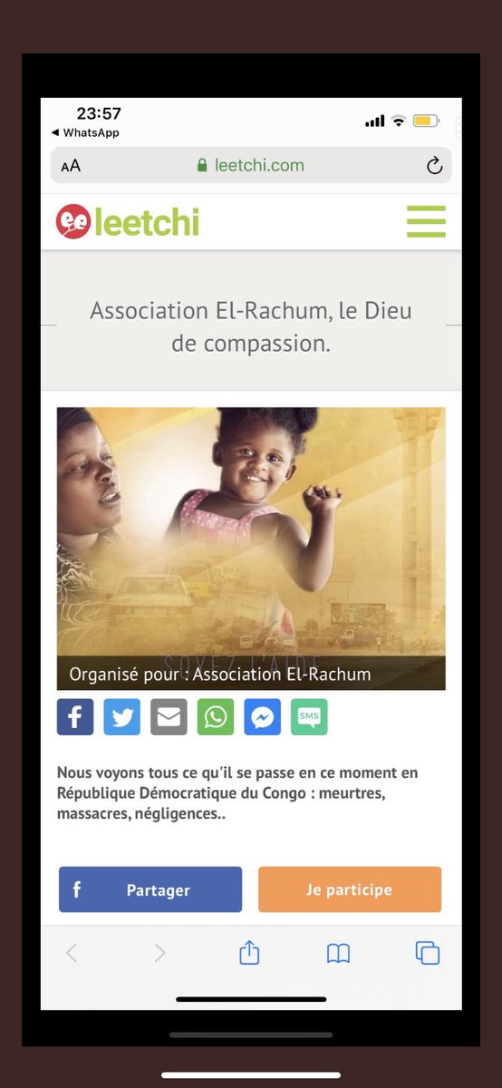 _itsMelinda's tweet photo. Cagnotte : Association El-Rachum, le Dieu de compassion. - https://t.co/Ut21S6F6la https://t.co/D8Jn5LzOoj
Nous sommes tous concernés par ce qui se passe sur la Terre de nos ancêtres. Faites un tour, même si tu peux donner juste 1€ n’hésite pas 🙏🏾🙌🏾 https://t.co/hJ22NoM1uF