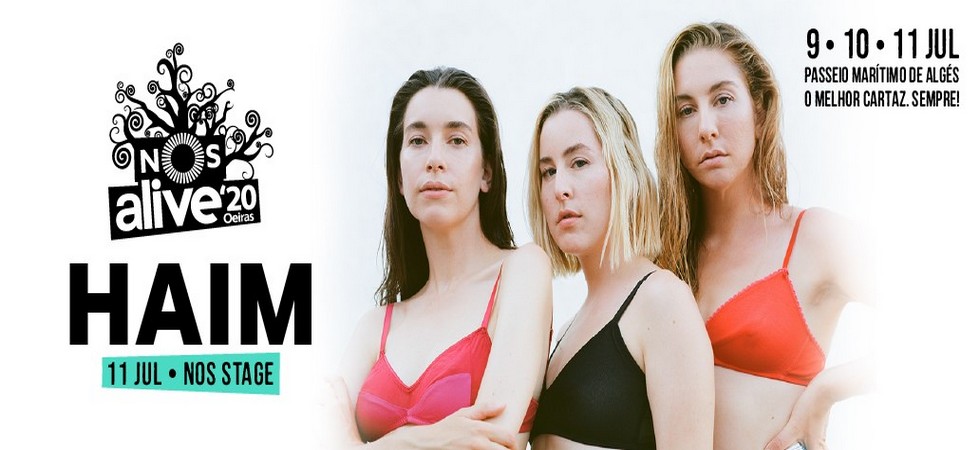 Haim são três irmãs que trazem até ao NOS Alive’20 o melhor do 'girl power' até ao Palco NOS. Danielle, Este e Alana, juntam-se aos já anunciados Da Weasel e Two Door Cinema Club no último dia do festival.
O  #PASSEIOMARÍTIMOdeALGÉS #EVERYTHINGISNEW linhadanoticia.pt/?p=16791
