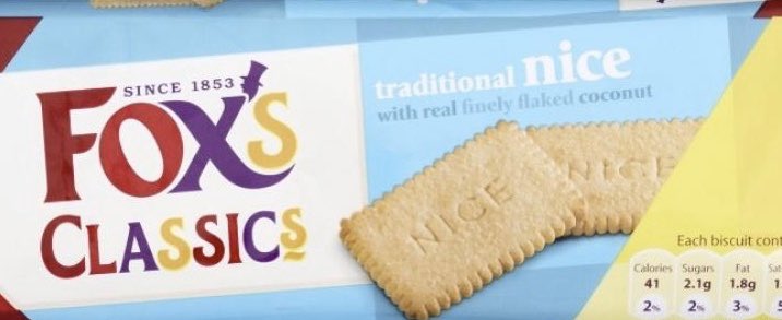 #britainsfavouritebiscuit

I could go through two packs of Fox’s ‘Nice’ biscuits easily - but they don’t make them anymore do they...

They were always available in the 80’s - #bringbackthe80s