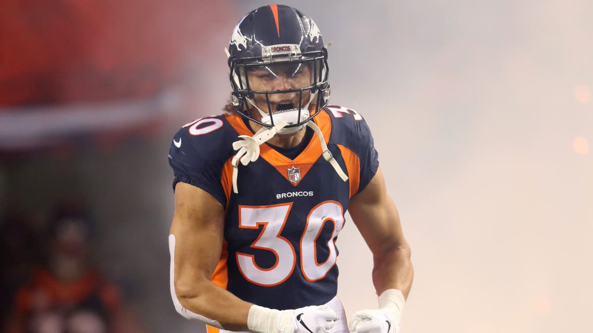 RyanKoenigsberg's tweet photo. Phillip Lindsay is the FIRST-EVER undrafted running back to begin his career with back-to-back 1,000-yard seasons. https://t.co/iaMV5zeRVb