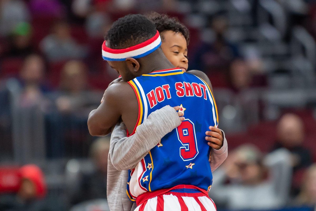 Harlem Globetrotters jersey.