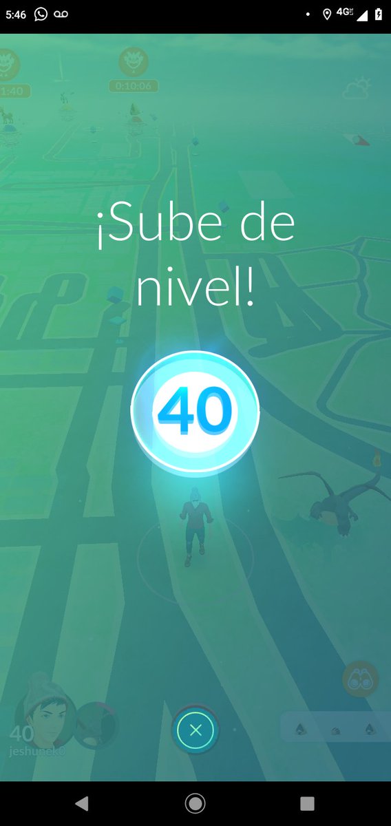 Por fin nivel 40!! #PokemonGo