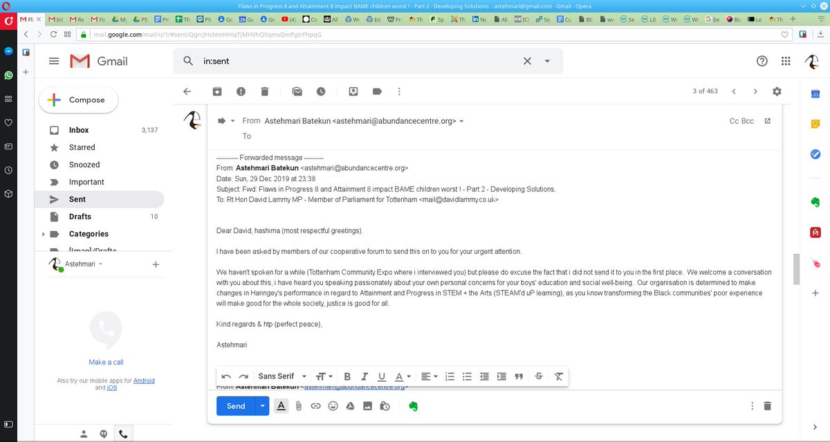 We value you <a href="/DavidLammy/">David Lammy</a>.
Flaws in #Progress8 &amp; #Attainment8 impact #BAME children worst !
We've written to the #Councillors of the Children &amp; Young People's Scrutiny Panel (#Haringey) about #EqIAs &amp; #Solutions, see our email attached to rise above the #hate YOU get from so many.