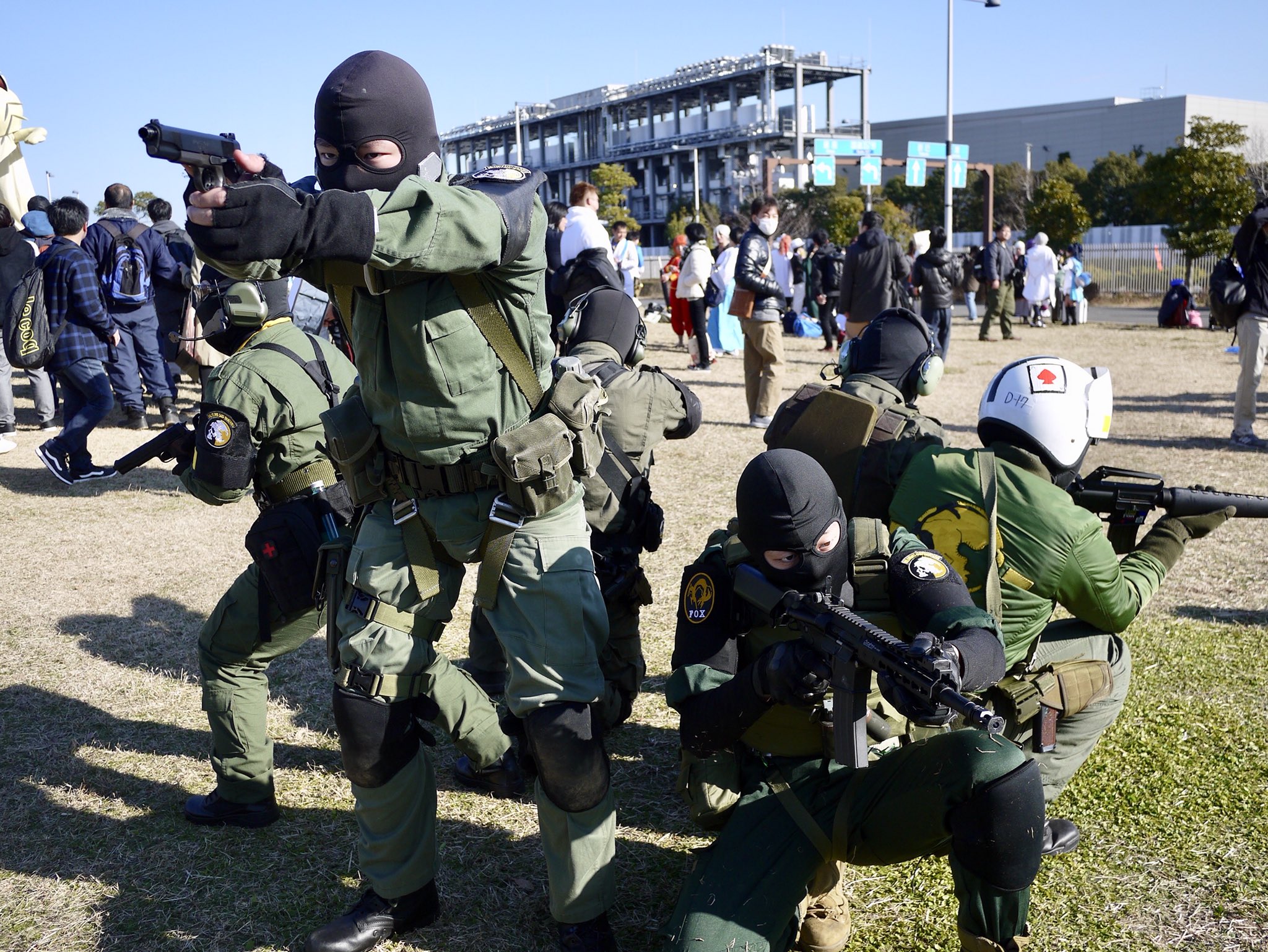 あっさ監督 C97 メタルギア併せ 今年もmsf兵が大集合 国境なき軍隊は令和も不滅ですヾ 喜 W ノ
