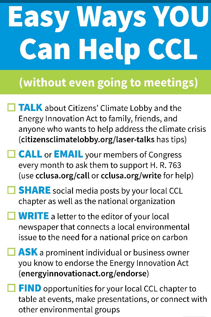 MidHudsonCCL's tweet image. Even if you can't make it to meetings, there are many great ways to #ActOnClimate with @citizensclimate .

Make a #ClimateResolution for 2020 to act!

#GrassrootsClimate