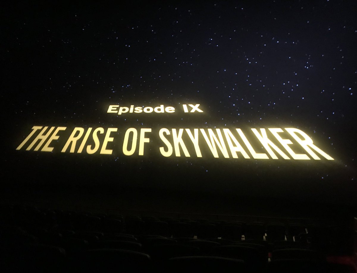 cgwiser's tweet photo. Good times with the fam this afternoon! (We all loved it BTW) 

#TheForceWasWithUs #StarWars #TheRiseOfSkywalker https://t.co/BWr5SI6S6B