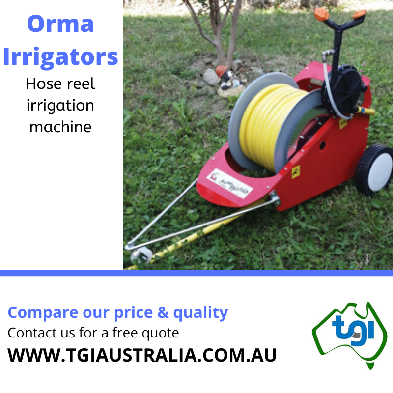 #ORMAIRRIGATORS || O.R.M.A. S.R.L. irrigation is a #hosereel #irrigationmachine manufacturer specialised in: Machines for #gardenirrigation #sportsfieldirrigation #agriculturalirrigation #farmirrigation hose reel systems. Contact us for more information: tgiaustralia.com.au