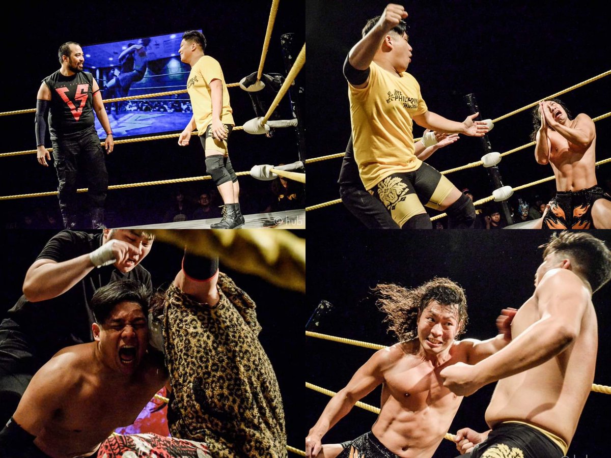 SenyoritoJDL's tweet photo. TEAM PWR VS. TEAM DDT
I finally got my momentum going in a big win against @ddtpro's @masaddt & DJ Nira alongside @vs_hoj_PWR at #PathOfGold 2019.
It was a tough battle but we came away with the victory and a lot of experience. https://t.co/a2HlvKwiiu