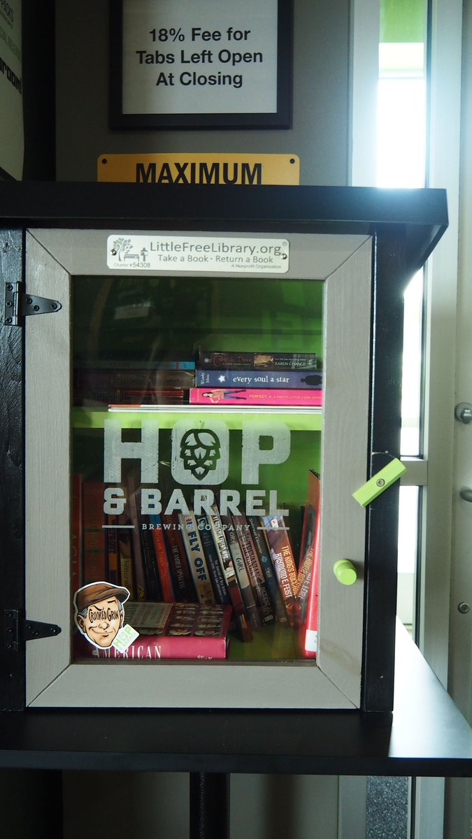 HopandBarrelBC's tweet photo. Take a book, leave a book. Our Little Free Library is a great way to give back this holiday season.
#findyourhoppyplace #craftbeer #brewery #travelwi #wicraftbeer #brianandhisbeard #hopandbarrel #hopandbarrelbrewing #craftbrewing #wimade #wicraftbeer https://t.co/IijZqpu82I