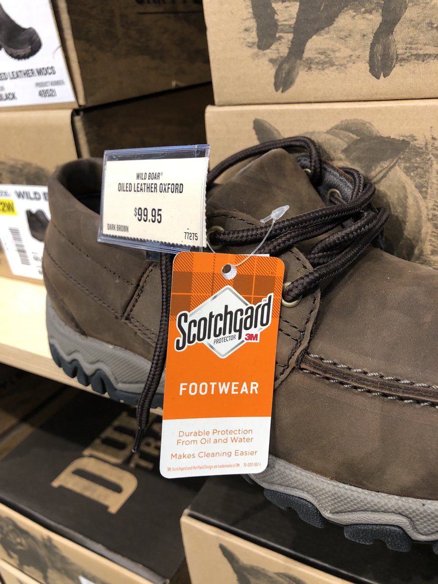 b_erhart's tweet image. Get your PFAS shoes for the ones you love! For the low, low price of $99.95 @3M @WOODTV @DuluthTradingCo #Scotchguard #Environment #PFAS #POISON