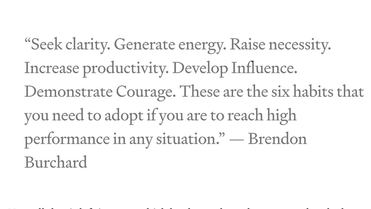 Looking to form better and stronger habits in 2020? Check out High Performance Habits by <a href="/BrendonBurchard/">Brendon Burchard</a>. 

For more books on habit formation check out my top 6 here: bit.ly/6booksonhabits 

#habits #readyfor2020 #bookworm