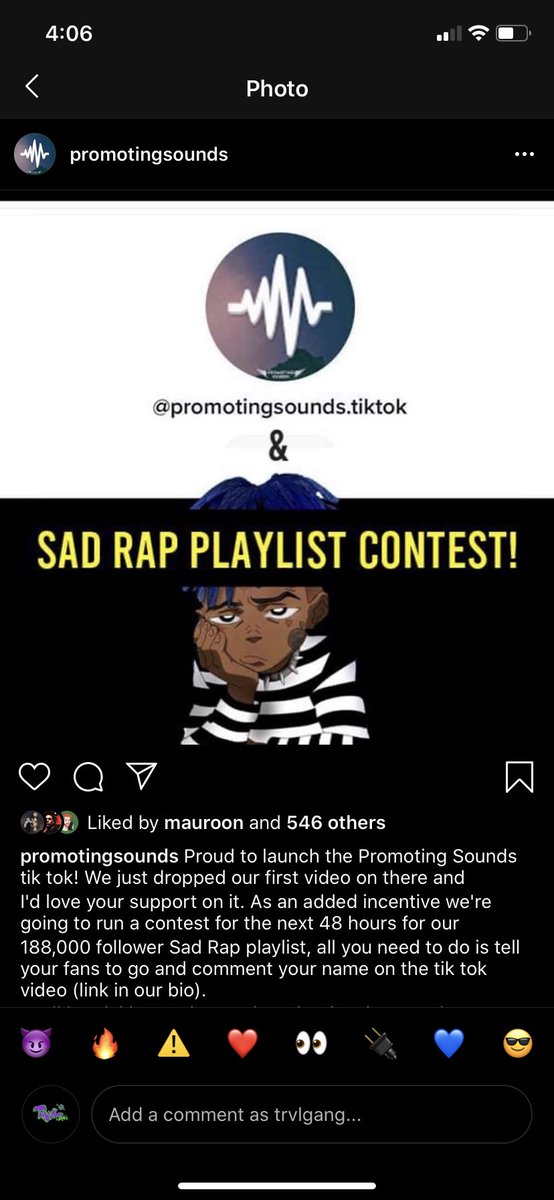 Yo if y’all could check ou @promotingaounds.tiktok and comment <a href="/trvlgang/">@trvlgang</a> on their most recent post would appreciate it. We’re tryna win a contest for Spotify playlisting. Love y’all 🙏❤️❤️ #rap #promo #music