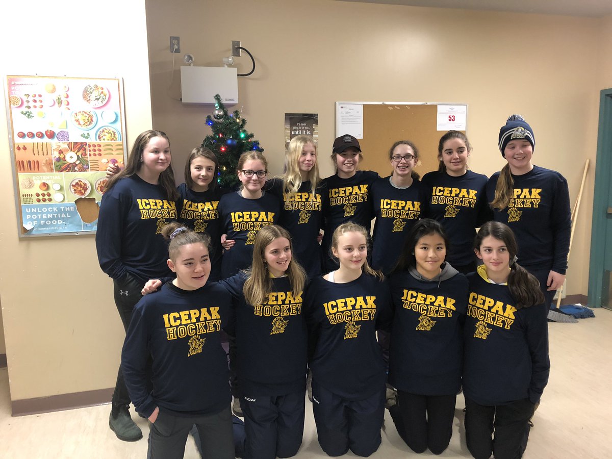 AAAFemaleBantam's tweet photo. Merry Christmas and Happy New Year from Peewee AAA Icepak! https://t.co/gEV4nBt2xr