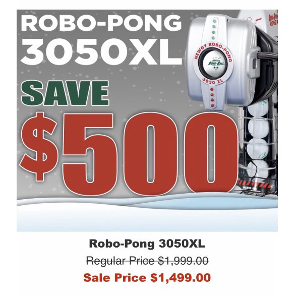 Newgy Robo-Pong 2055 Table Tennis Robot