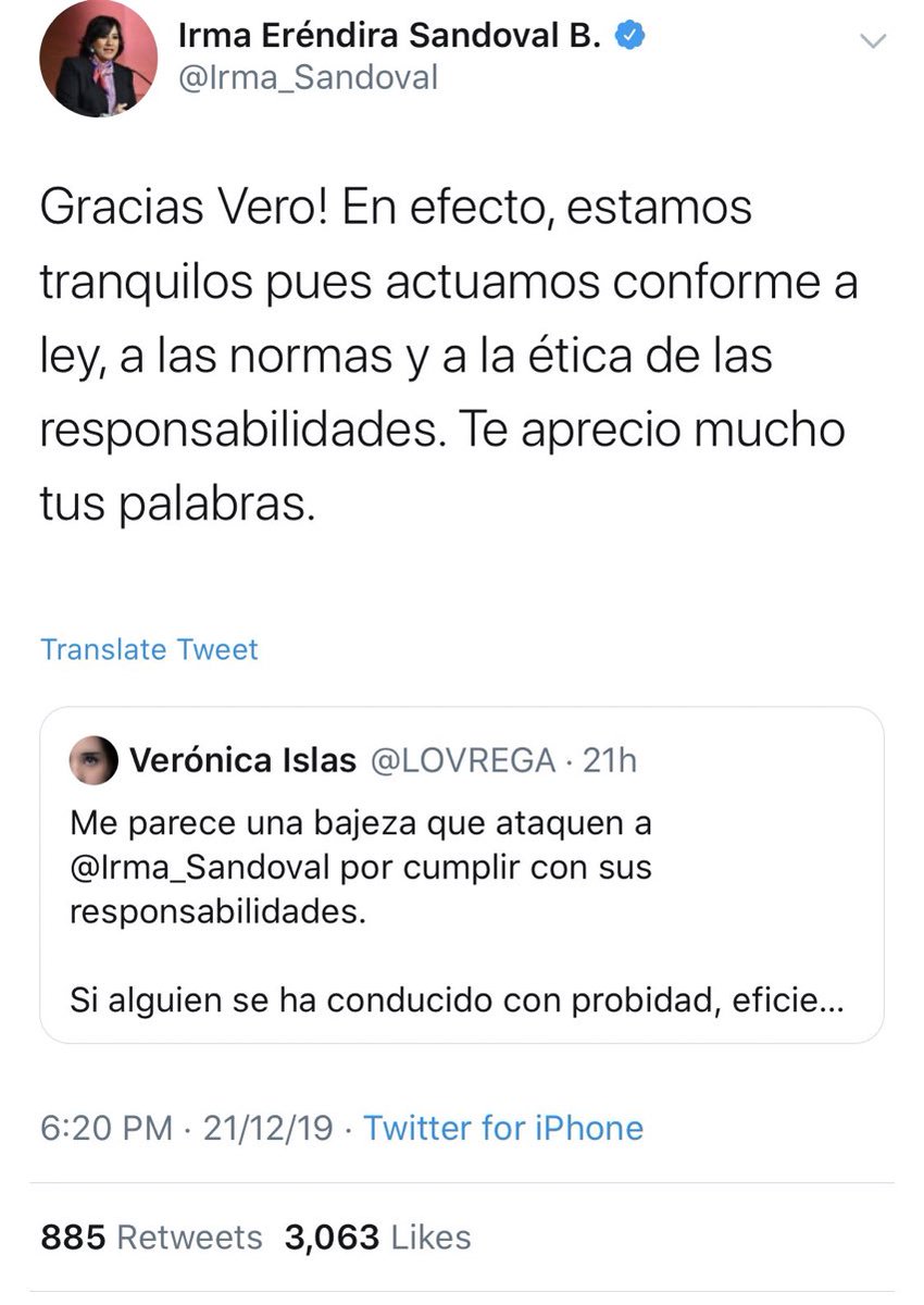 GlodeJo07's tweet photo. JAJAJAJAJAJAJAJA ¿no les digo? Irma Sandoval está tan desesperada que se apoya en la cuenta múltiple de Vero Islas JAJAJAJAJAJAJAJA https://t.co/KkGwHaP9fr
