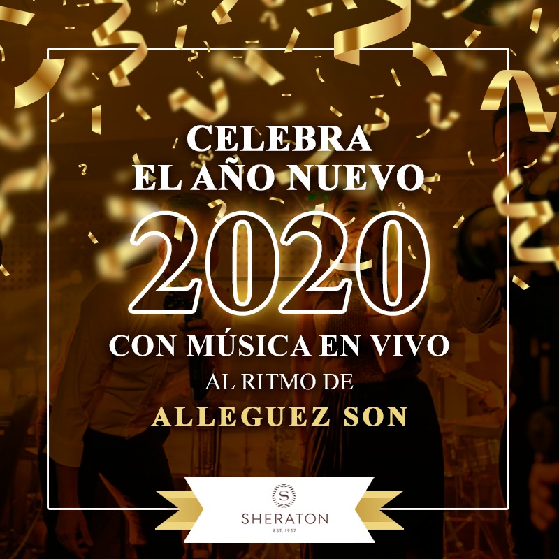 ¡Celebra el nuevo año al ritmo de Alleguez Son.!🤩🥳🥳

Reserva ahora: 
ayb@sheratonguayaquil.com
Contacto: (04) 3707070 ext: 108-150

#SheratonGuayaquil
#SheratonGye
#experience
#Sheratonhotels
#Hotel
#hoteles 
#navidad2019
#Christmas
#celebración