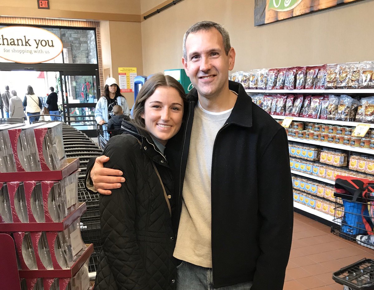 So great to run into former Mustang Brittany Murdock! Still the schools all time three point specialist! Happy Holidays to all former and present Mustangs!