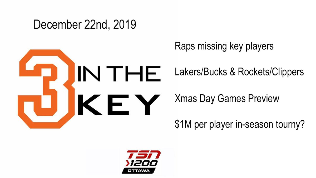 the3inthekey's tweet photo. #3InTheKey on @TSN1200 is LIVE!
https://t.co/0z0DYP88mF https://t.co/uU0Rs4FH7S