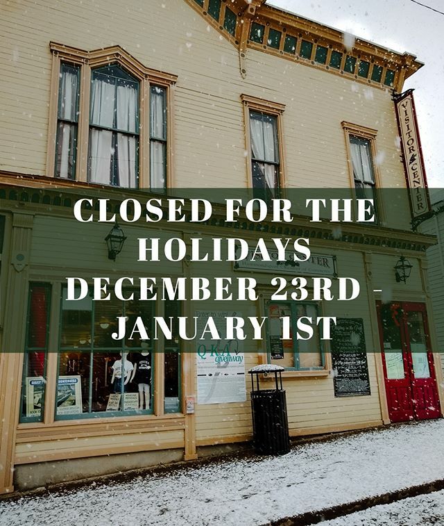 The Chamber office will be closed from December 23rd - January 1st! We would like to wish you all a Merry Christmas and a Happy New Year! See you in 2020!⁠
⁠
#christmasbreak #happyholidays #qka ift.tt/34LMfKS