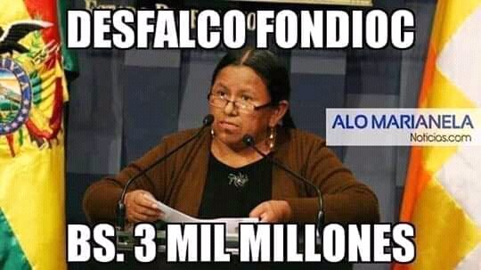 EverMar14093573's tweet photo. @AmaSuaBolivia Exministra de Evo Morales!Quien saco de la cárcel a achacollo? #EvoLoHizo #EvoLoHizo #EvoLoHizo #EvoLoHizo https://t.co/NSdDbejQWV