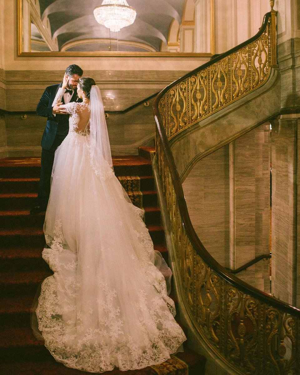 Perfect dress, perfect address. ✨  Talk about a fairytale moment!

We'd be honored to host your big day. Visit our website and let's start planning: bit.ly/2TnniV7 <a href="/RenHotels/">Renaissance Hotels</a> 
 
📸: toomuchawesomeness
💍: karolinastateofmind + vcpl1