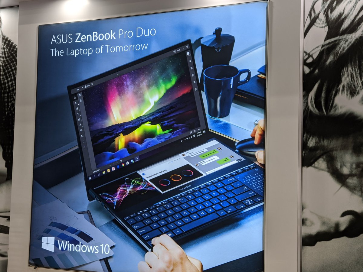 Donnaantoniadis's tweet image. All I want for Christmas is the @ASUS #Zenbook Pro Duo. #CreateTheUncreated