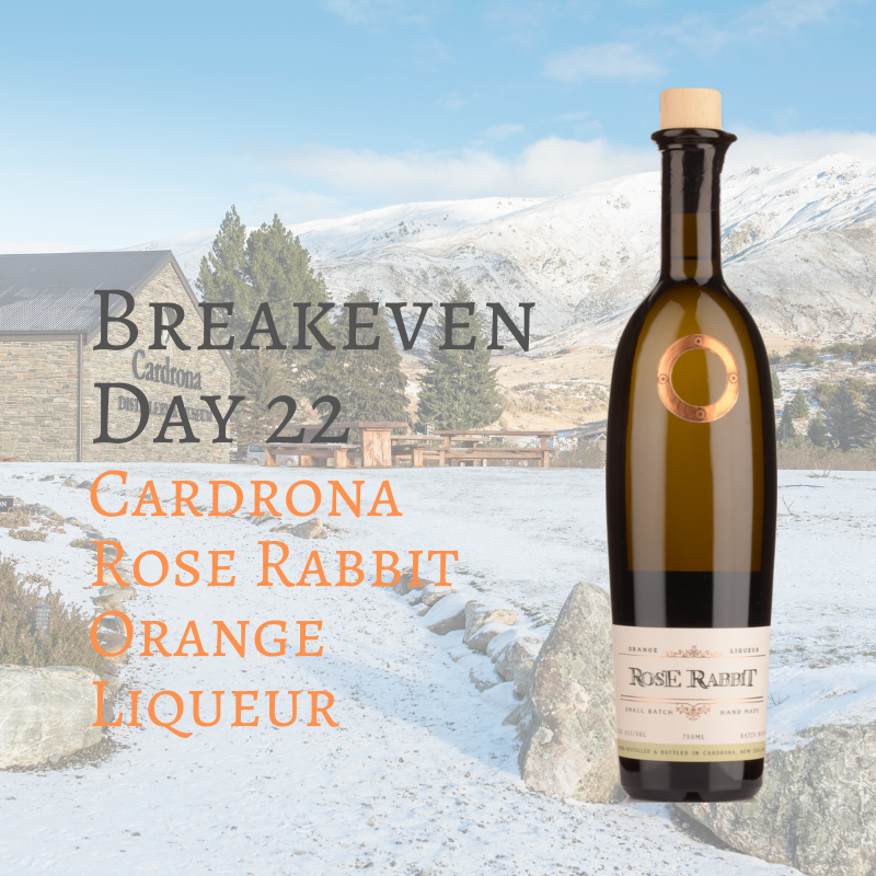 Breakeven Bottle Advent 2019

Day 22: Cardrona Rose Rabbit Orange Liqueur
cardronadistillery.com
Cardrona Distillery 
Over Ice £1.83

#whenitsgoneitsgone #advent2019 #breakevenbottle #cardronadistillery #newzealand #orangeliqueur #roserabbit