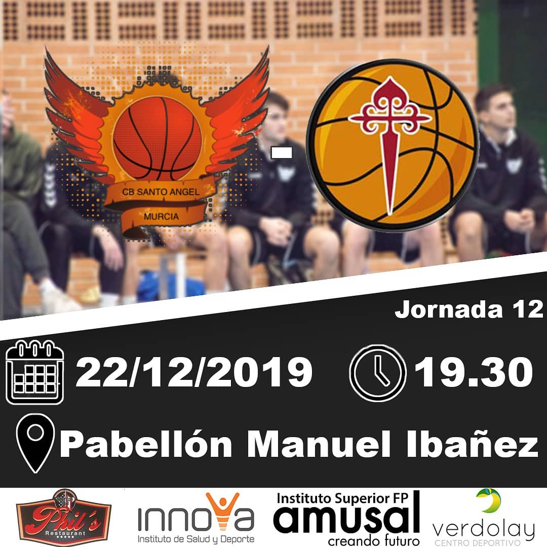 CBSantoAngel's tweet photo. ¡Para cerrar el año!
🎯 @CBTOTANA
⏱ 22/12/2019
📍 Pabellón de Deportes Manuel Ibañez
⚫️Ven a vernos⚪️
#umpalumpas https://t.co/hs6zYJ45iv